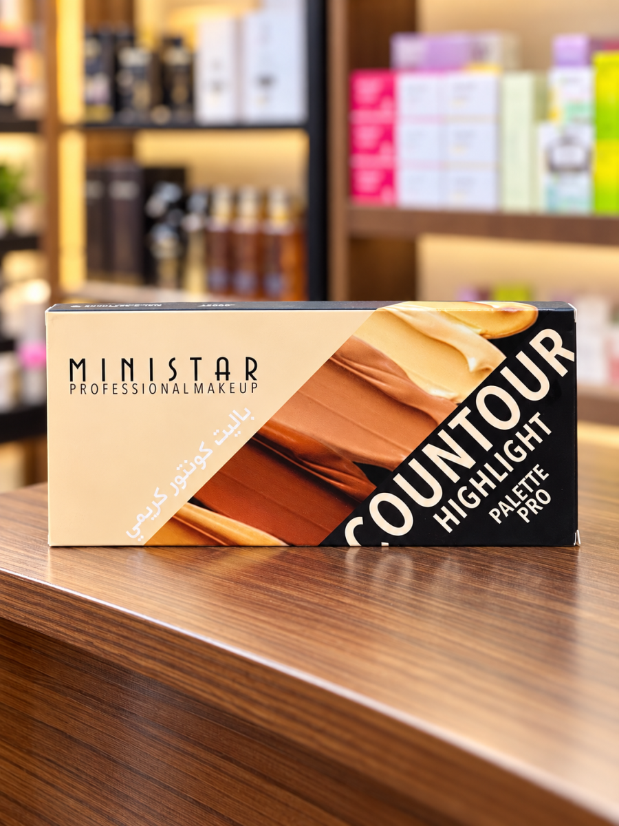 MINISTAR 10-shade Contour & Highlight Palette Pro
